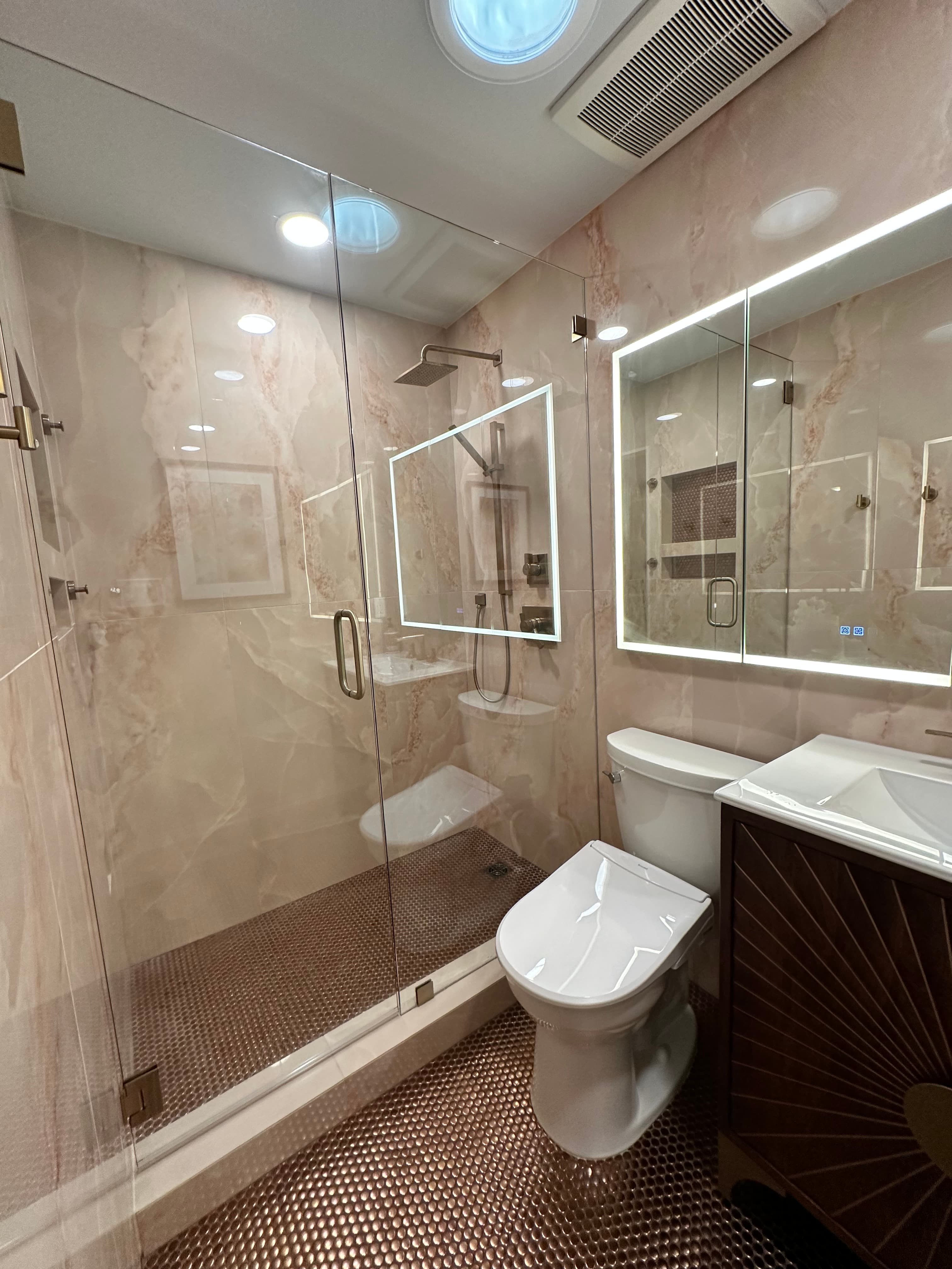 Luxury bathroom renovation Austin